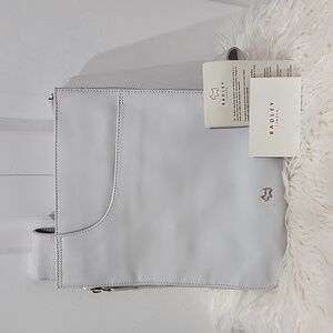 EUC!  Radley Crossbody Handbag Light Grey